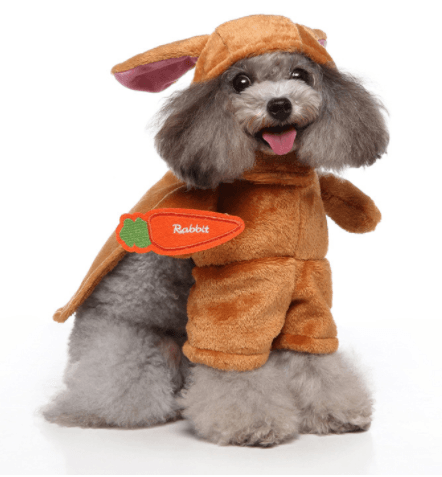 Funny Cosplay Pet Costume Set: Cute Cartoon Dog Outfit For Halloween And Christmas Dress-Up